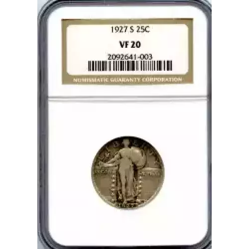 Quarter Dollars---Standing Liberty (3)