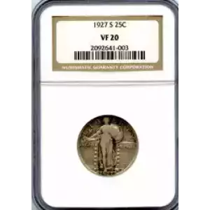 Quarter Dollars---Standing Liberty (3)