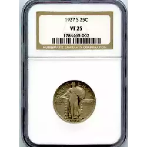 Quarter Dollars---Standing Liberty (3)