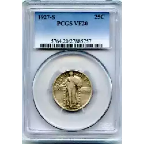 Quarter Dollars---Standing Liberty (3)