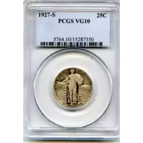 Quarter Dollars---Standing Liberty (3)