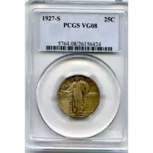 Quarter Dollars---Standing Liberty (3)