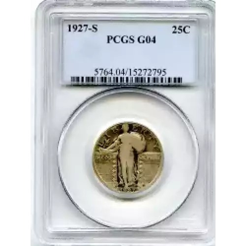 Quarter Dollars---Standing Liberty (3)