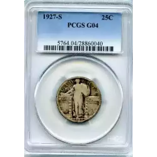 Quarter Dollars---Standing Liberty (3)