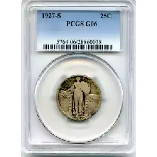 Quarter Dollars---Standing Liberty (3)