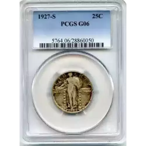 Quarter Dollars---Standing Liberty (3)