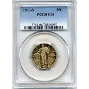 Quarter Dollars---Standing Liberty (3)