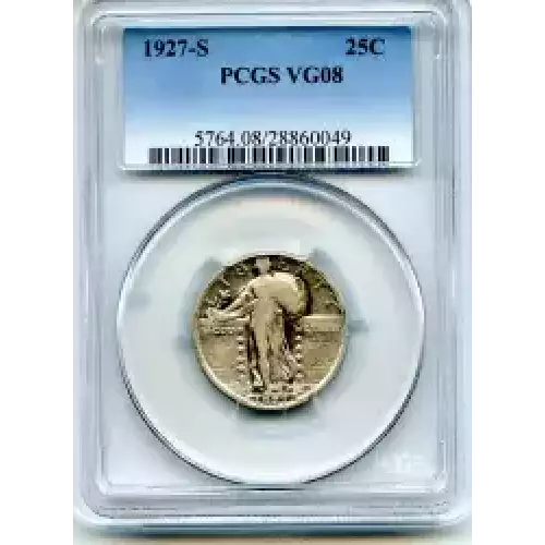 Quarter Dollars---Standing Liberty (3)