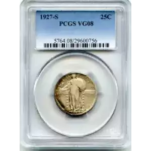 Quarter Dollars---Standing Liberty (3)