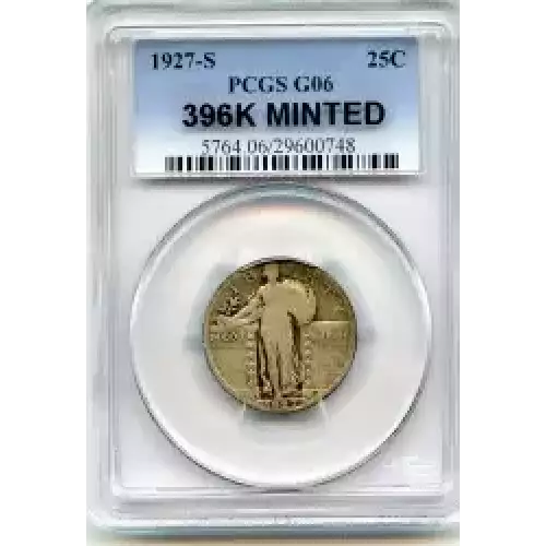 Quarter Dollars---Standing Liberty (3)