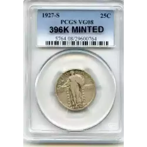 Quarter Dollars---Standing Liberty (3)