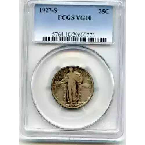 Quarter Dollars---Standing Liberty (3)