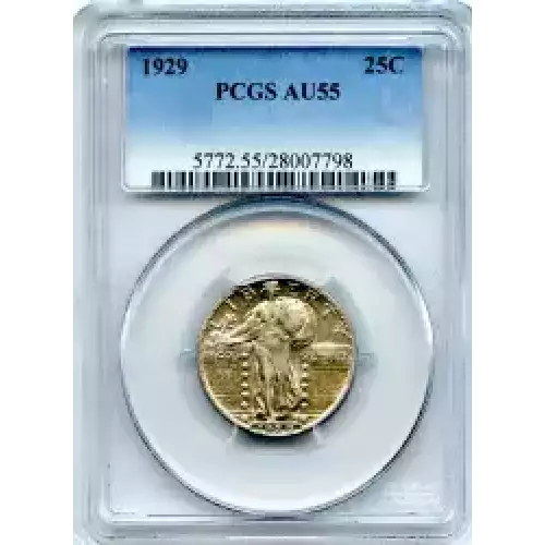 Quarter Dollars---Standing Liberty (3)