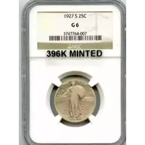 Quarter Dollars---Standing Liberty (3)