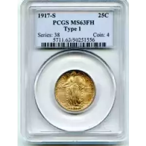 Quarter Dollars---Standing Liberty (3)