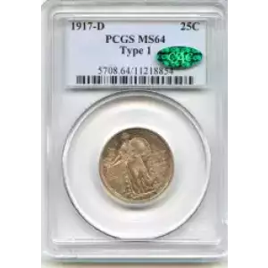 Quarter Dollars---Standing Liberty (3)