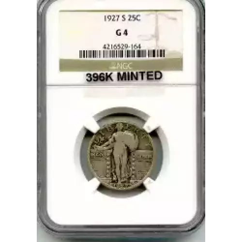 Quarter Dollars---Standing Liberty (3)