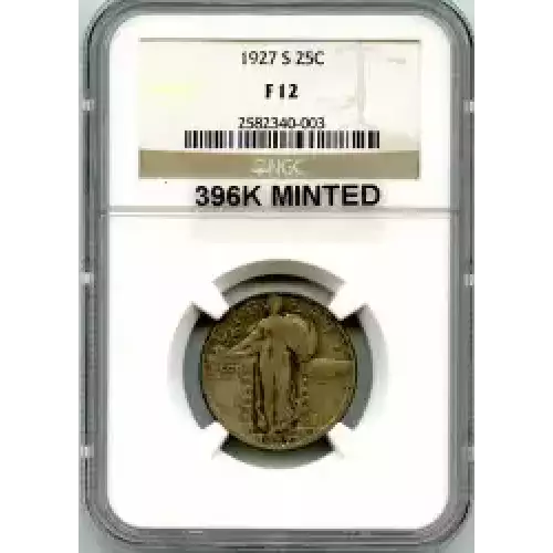 Quarter Dollars---Standing Liberty (3)