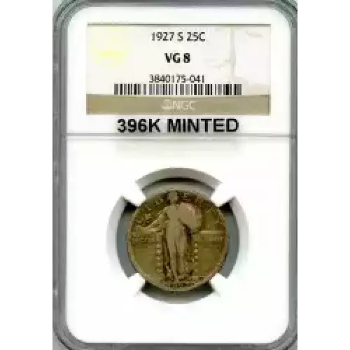 Quarter Dollars---Standing Liberty (3)