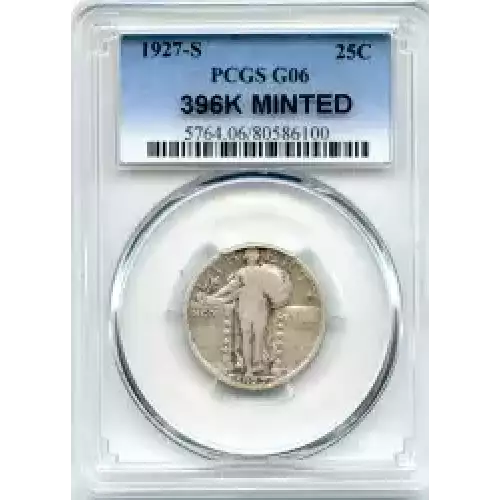 Quarter Dollars---Standing Liberty (3)