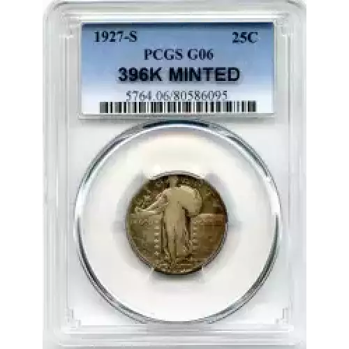 Quarter Dollars---Standing Liberty (3)