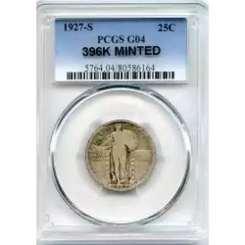 Quarter Dollars---Standing Liberty (3)