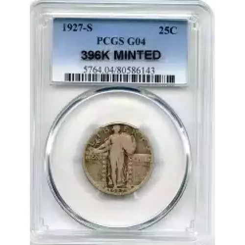 Quarter Dollars---Standing Liberty (3)