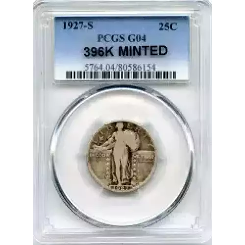 Quarter Dollars---Standing Liberty (3)