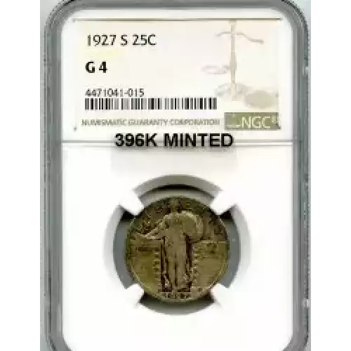 Quarter Dollars---Standing Liberty (3)