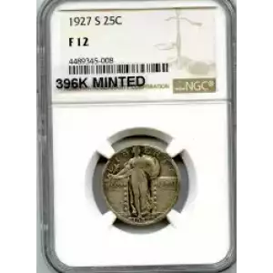 Quarter Dollars---Standing Liberty (3)