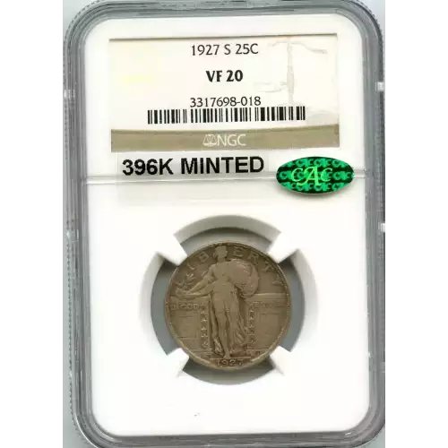 Quarter Dollars---Standing Liberty (3)