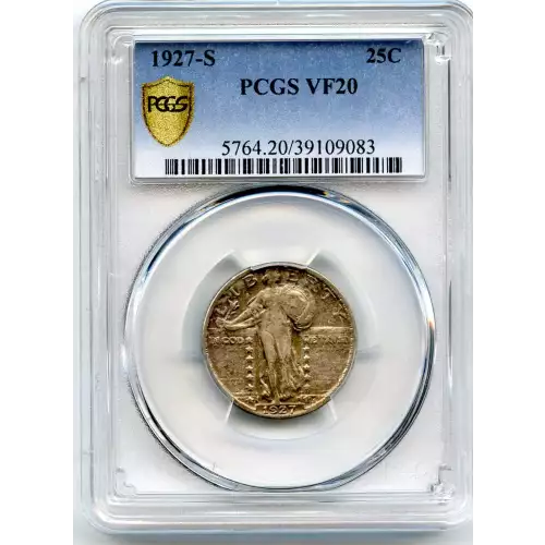 Quarter Dollars---Standing Liberty (3)