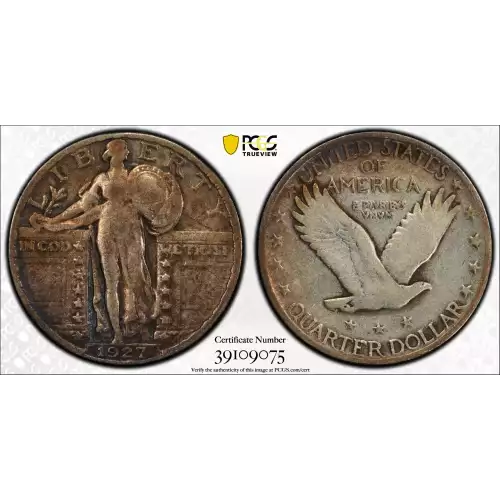 Quarter Dollars---Standing Liberty (3)