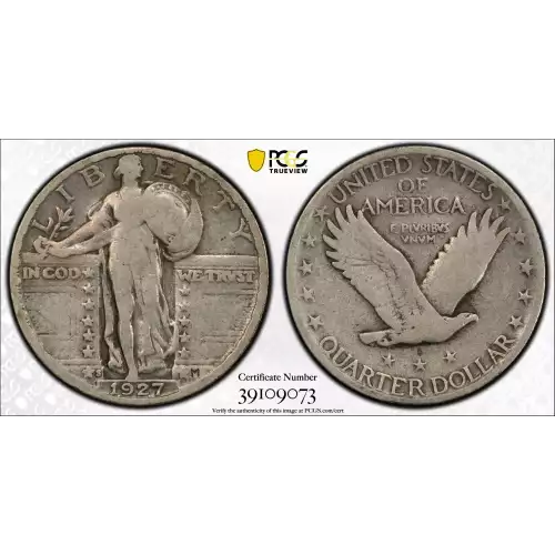 Quarter Dollars---Standing Liberty (3)