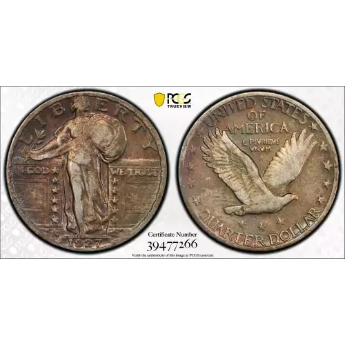 Quarter Dollars---Standing Liberty (3)