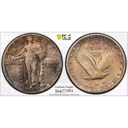 Quarter Dollars---Standing Liberty (3)