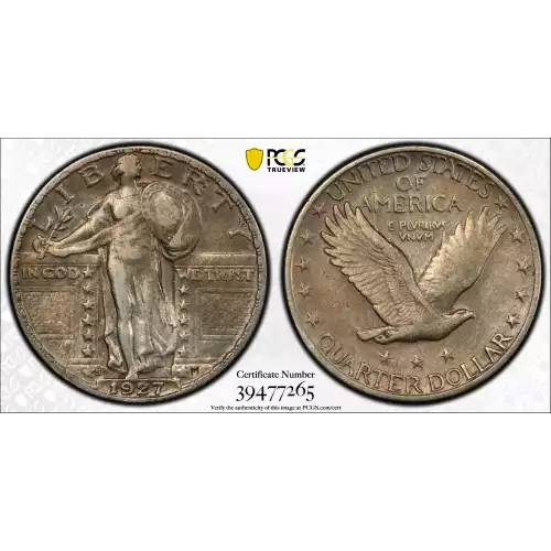 Quarter Dollars---Standing Liberty (3)