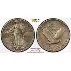Quarter Dollars---Standing Liberty (3)