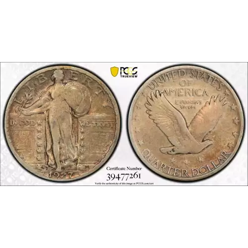 Quarter Dollars---Standing Liberty (3)