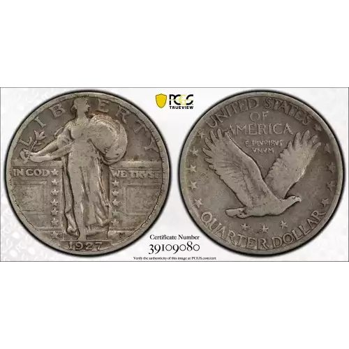 Quarter Dollars---Standing Liberty (3)