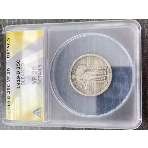 Quarter Dollars---Standing Liberty (3)