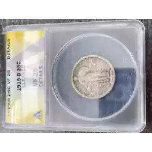 Quarter Dollars---Standing Liberty (3)