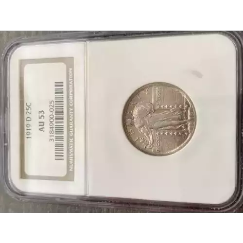 Quarter Dollars---Standing Liberty (3)