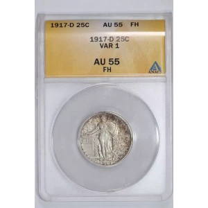 Quarter Dollars---Standing Liberty