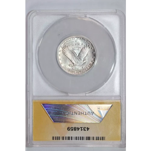 Quarter Dollars---Standing Liberty