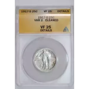 Quarter Dollars---Standing Liberty