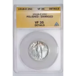 Quarter Dollars---Standing Liberty