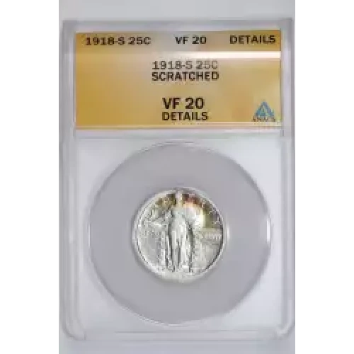 Quarter Dollars---Standing Liberty