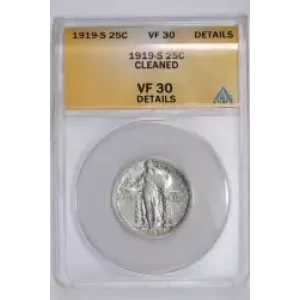 Quarter Dollars---Standing Liberty