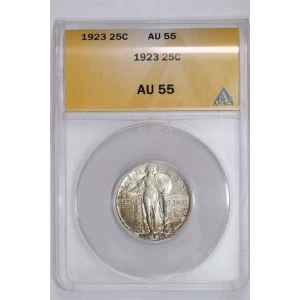 Quarter Dollars---Standing Liberty